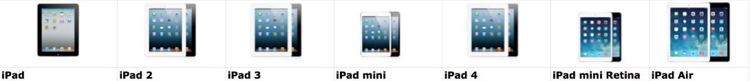 Ремонт iPad, iPad 2, iPad 3, iPad 4, iPad 5, iPad mini, iPad Air